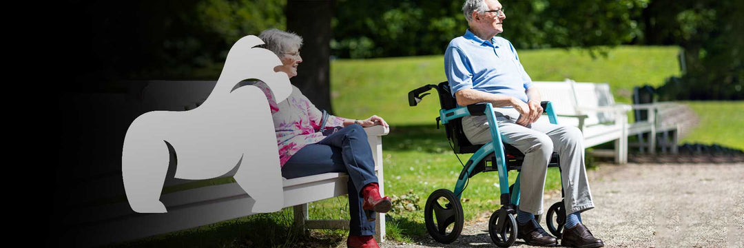 2 in 1 Rollatoren: Ein Rollator wird zum Transportrollstuhl