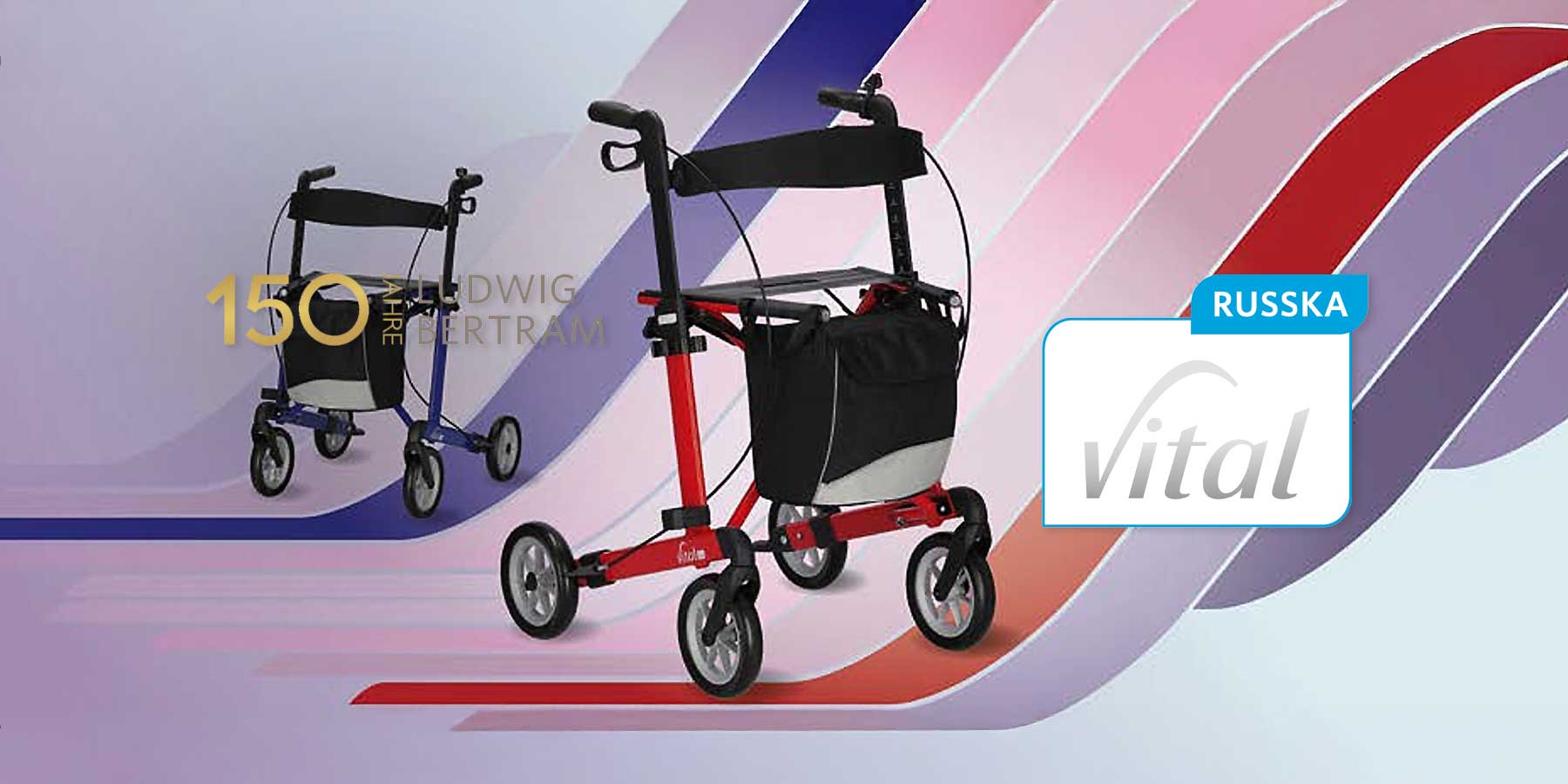 Russka Rollator Vital Plus Limited Edition 2025