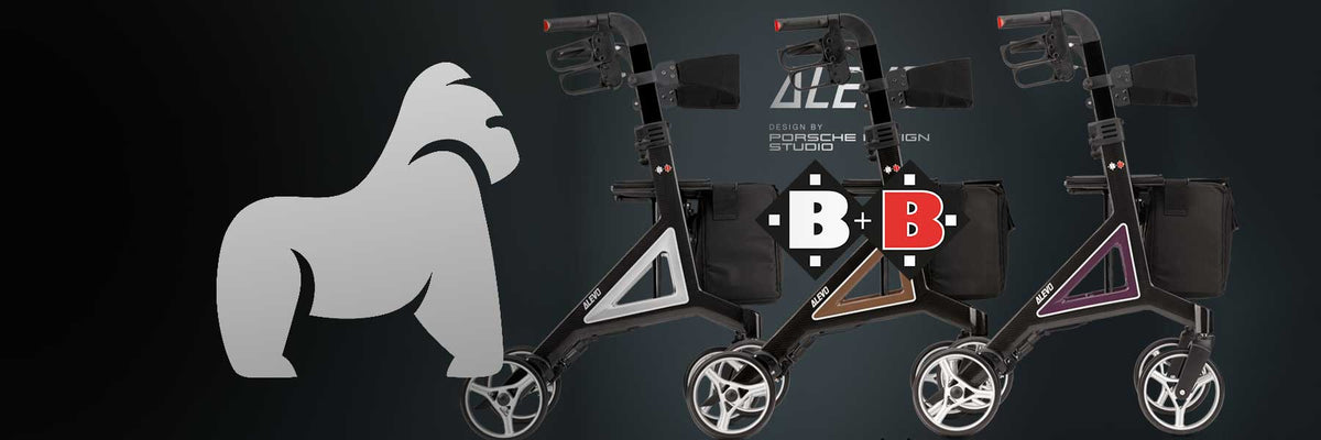 Rollator von Bischoff & Bischoff bestellen 🦍 – Gorilla Gesund