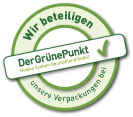Verkaufsverpackungen für Deutschland am dualen System Der Grüne Punkt