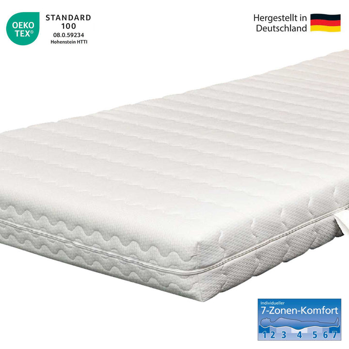 7-Zone Cold Foam Mattress Aachen, Height 15 cm