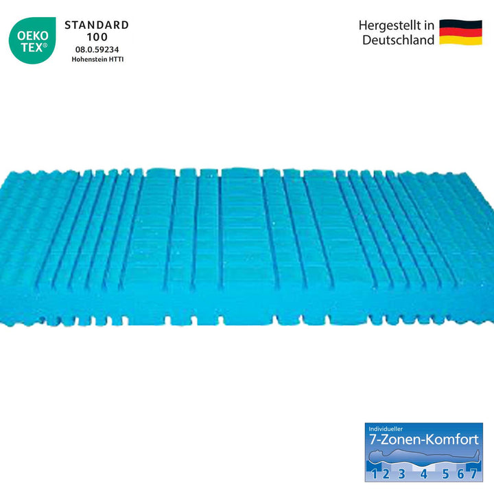 7-Zone Cold Foam Mattress Mainz, Height 20 cm
