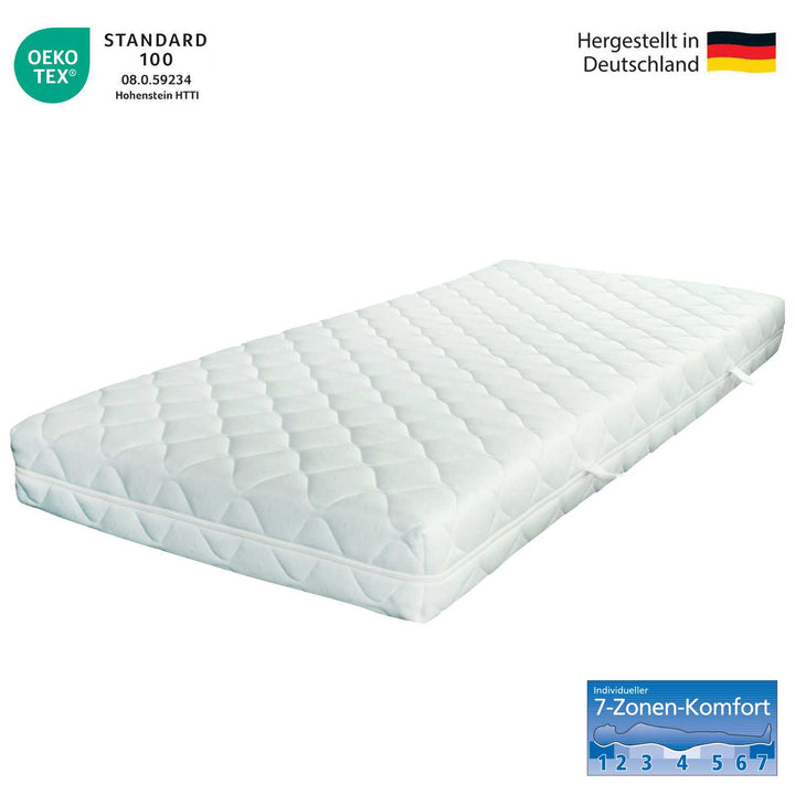7-Zone Cold Foam Mattress Wismar, Height 18 cm