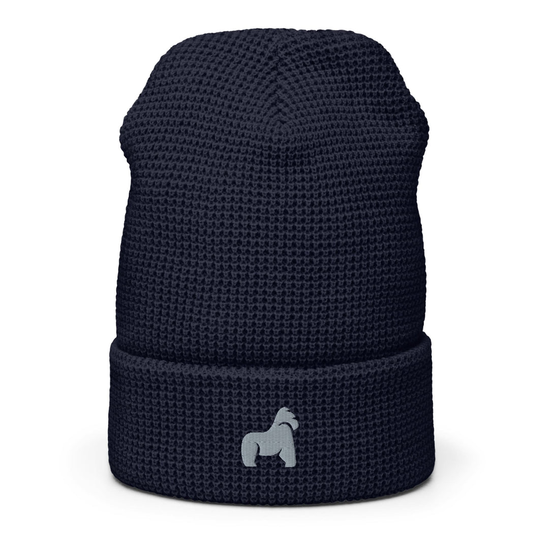 Gorilla-waffle-beanie-navy-front-2-653d1c7c75e10-min