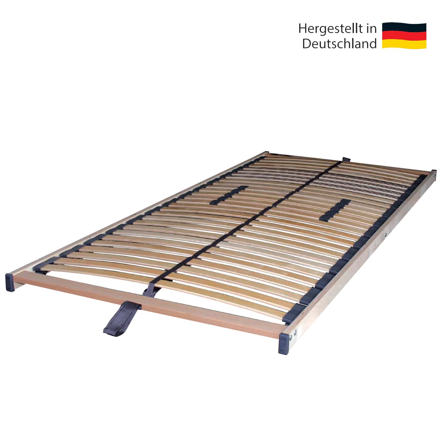 Bern slatted frame, adjustable, 28 spring wood slats, 5cm height