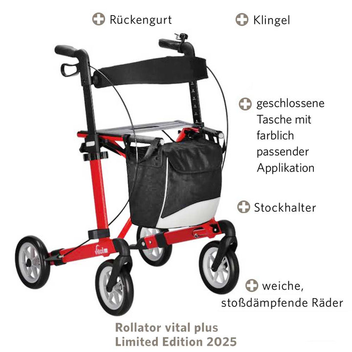 Russka Rollator Walker Vital Classic & Vital Plus