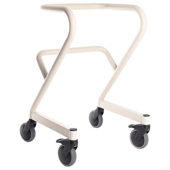 Rollator Saljol Page Indoor Rollator mit Fuß & Handbremse inkl. Sitzbrett Saljol L / weiß / Fußbremse 15571 guenstig online kaufen bei VIDIMA