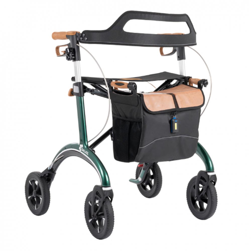 Saljol Carbon Rollator Wide, extrabreit, inkl. gratis Zubehör