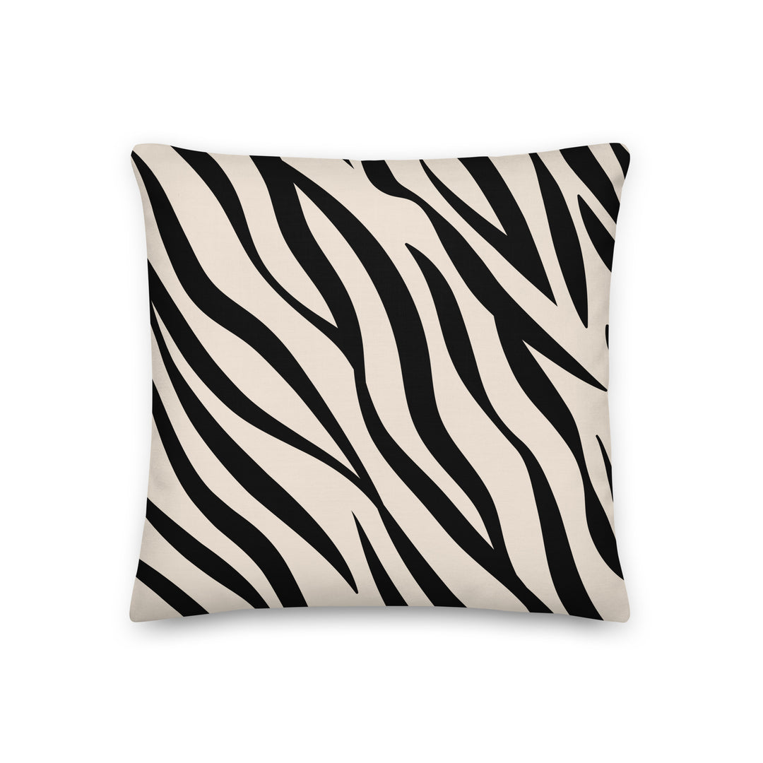 Premium Sofa Kissen Zebra