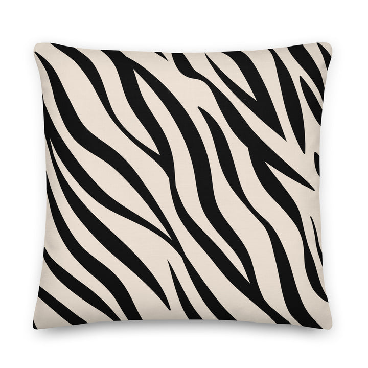 Premium Sofa Kissen Zebra