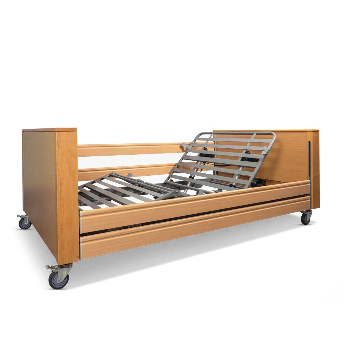 Ecofit Xtra care bed, including upright