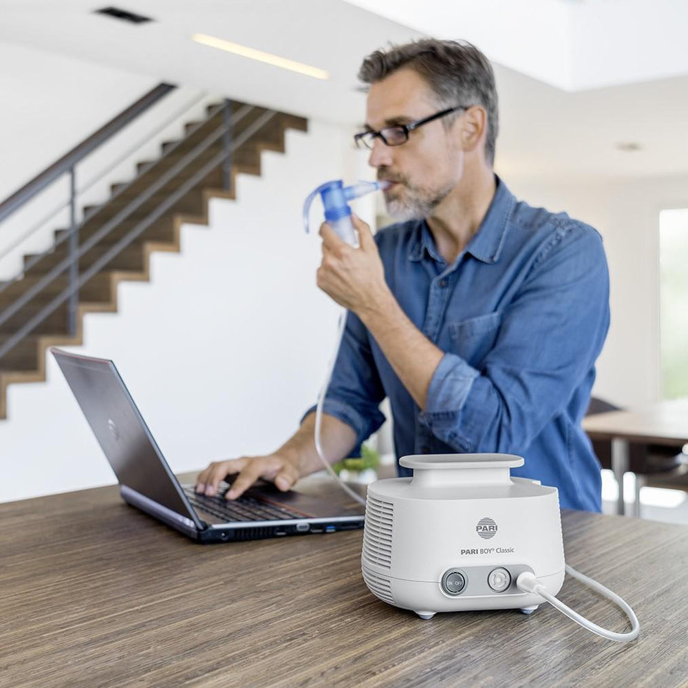 Inhalationsgeräte Rezept | PARI BOY Classic, Elektrischer Dampfinhalator PARI guenstig online kaufen bei VIDIMA