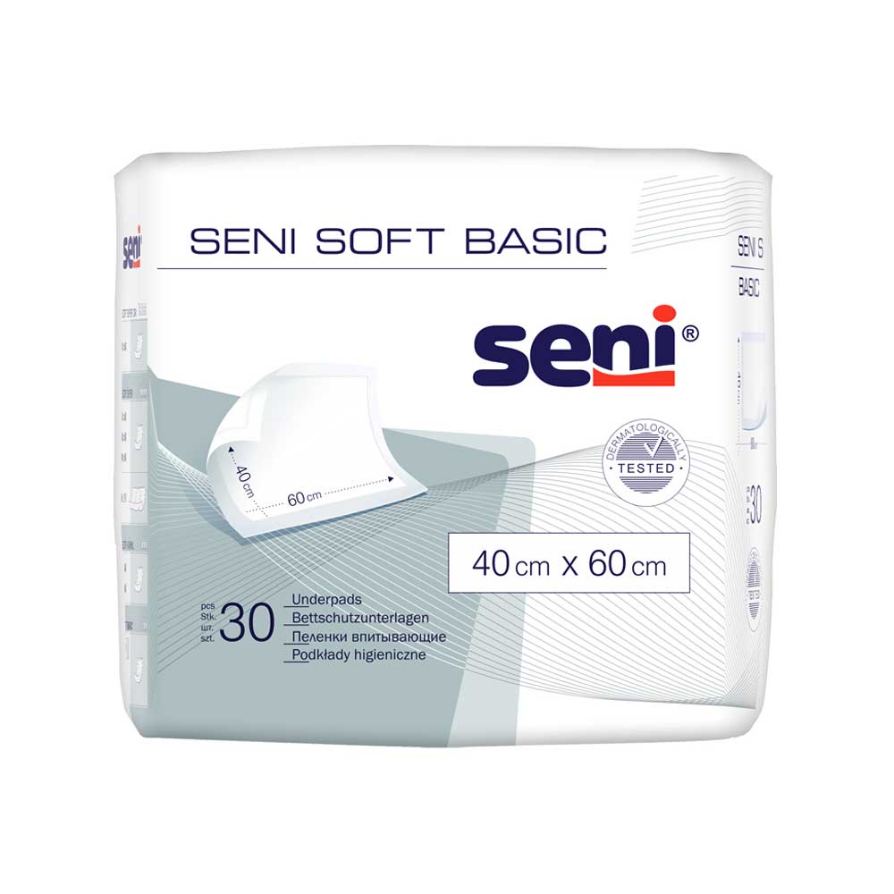Inkontinenz SENI SOFT Basic Krankenunterlagen Seni 40 x 60cm 15540 guenstig online kaufen bei VIDIMA
