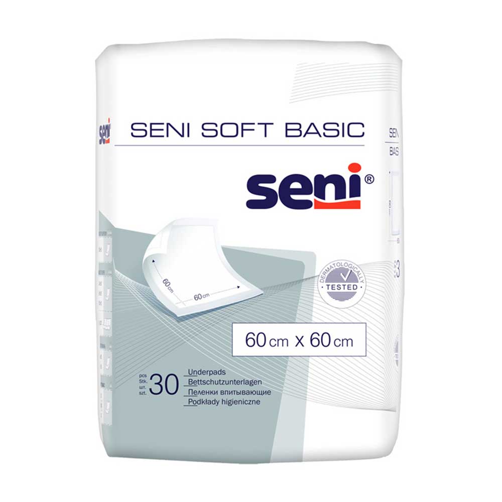 Inkontinenz SENI SOFT Basic Krankenunterlagen Seni 60 x 60cm 15541 guenstig online kaufen bei VIDIMA
