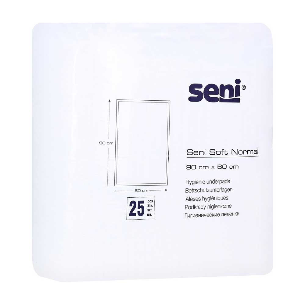 Inkontinenz SENI SOFT Normal Krankenunterlagen 60 x 90cm Seni Karton (50 Stück) 15532 guenstig online kaufen bei VIDIMA