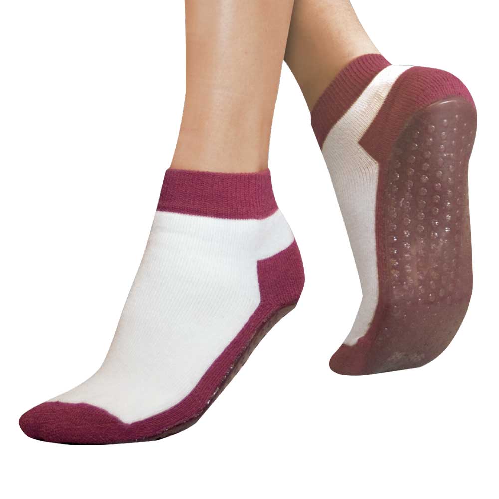 Pflegeprodukte Suprima Anti-Rutsch-Socken Nr. 4820 Suprima 39/42 / weinrot 4820-023-3942 guenstig online kaufen bei VIDIMA