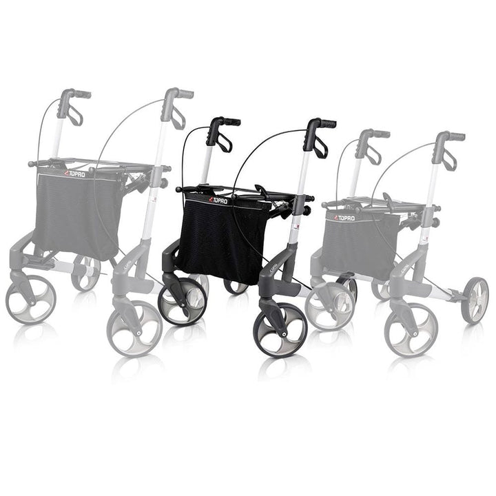 Rollator Leichtgewicht Rollator Topro Troja Original Topro S (Small) / silber guenstig online kaufen bei VIDIMA