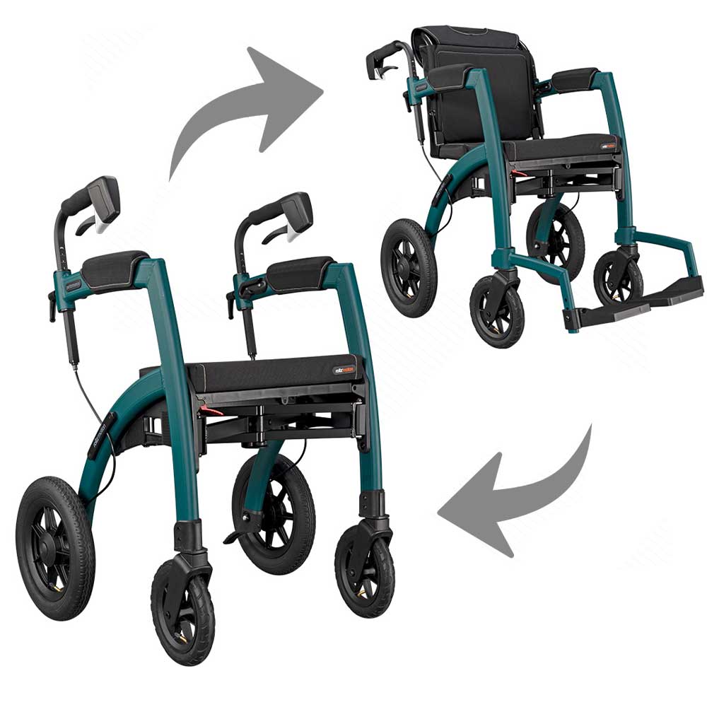 Rollator & Rollstuhl Rollator & Rollstuhl, Rollz Motion Performance Rollz jungle green 214530 guenstig online kaufen bei Gorilla Gesund