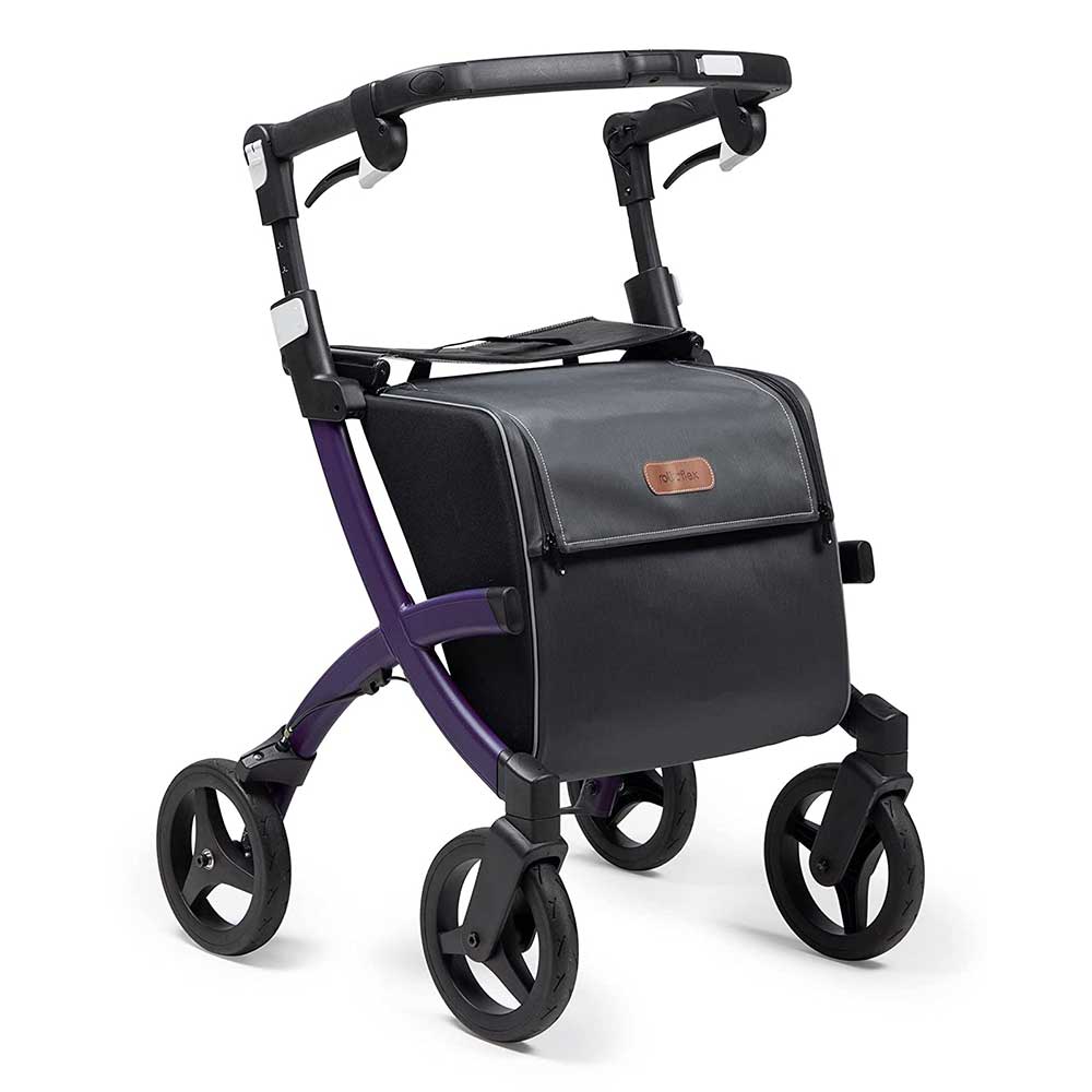 Rollator Rollz Flex 2 Premium Shopper Rollator Rollz dark purple / Schwarz 214528 guenstig online kaufen bei Gorilla Gesund